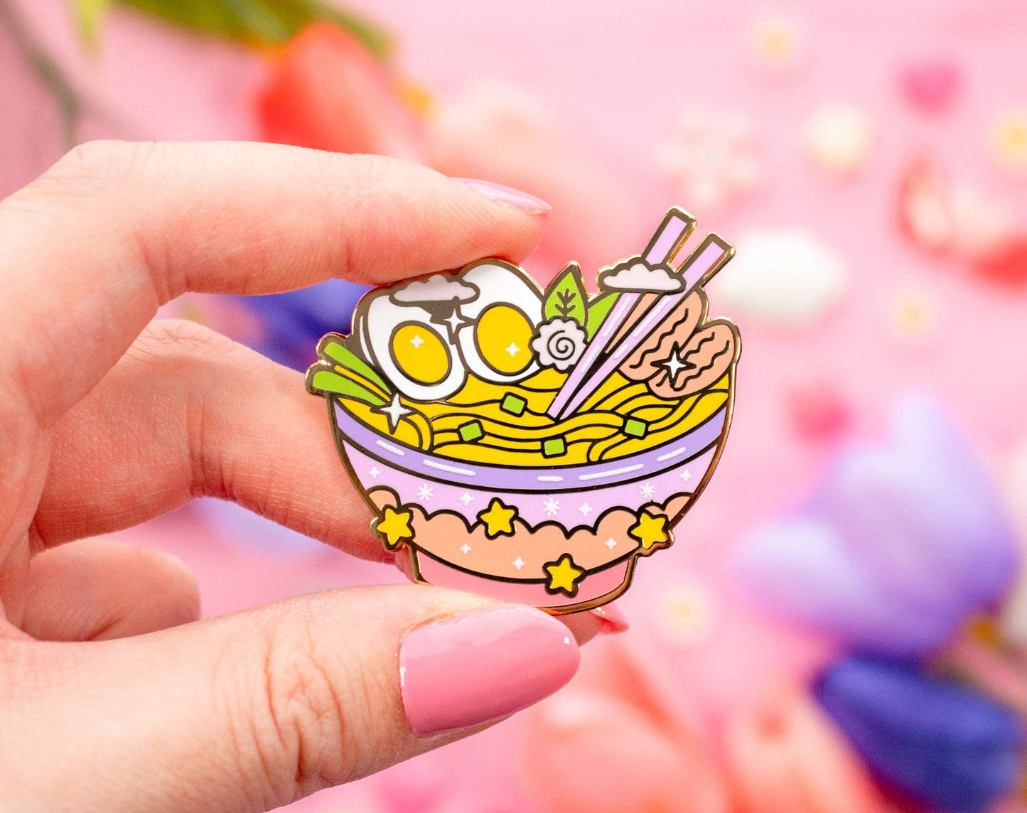 Ramen Bowl Enamel Pin