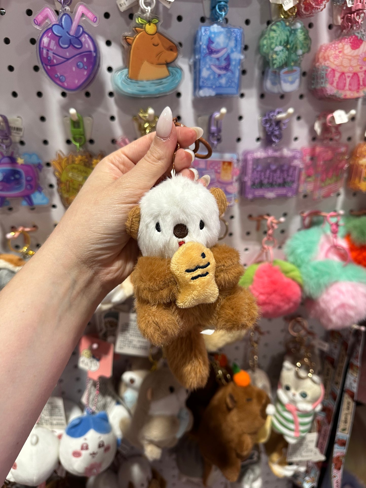 Otter Plush Keychain