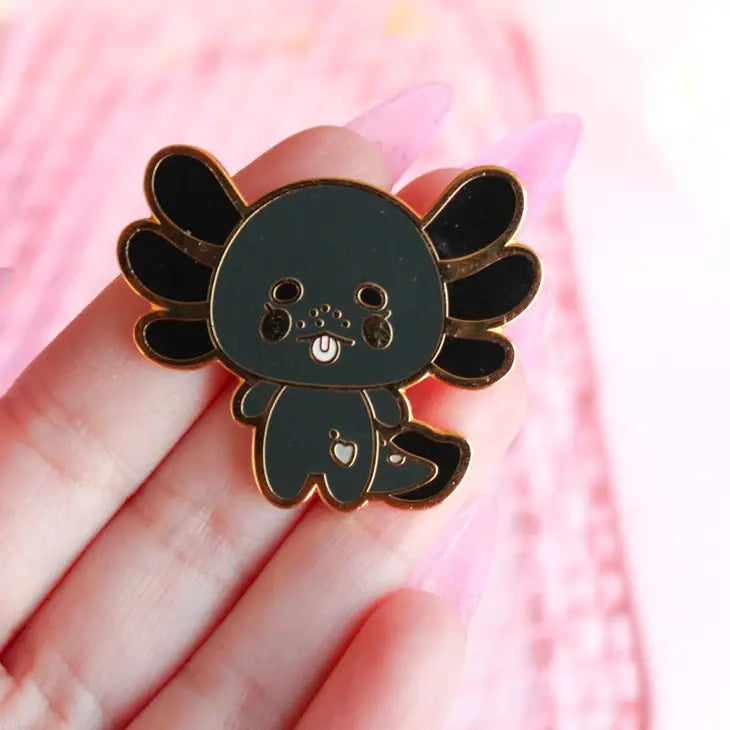 Axolotl Enamel Pin