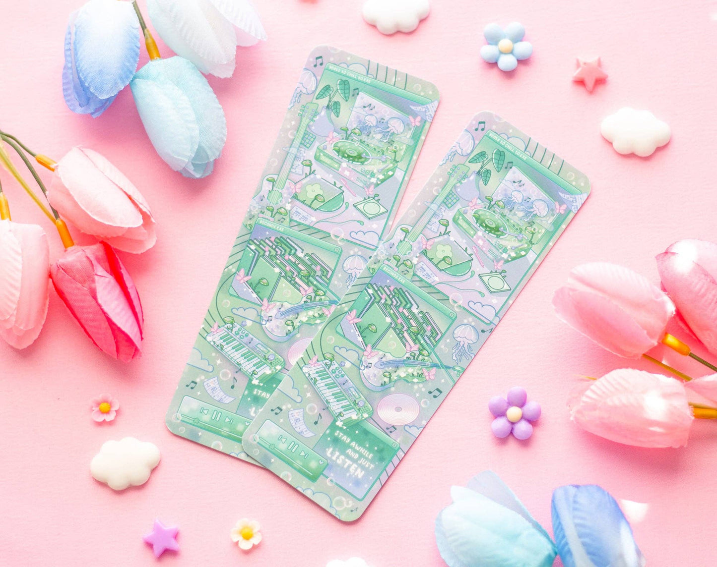 Blooming Records Bookmark
