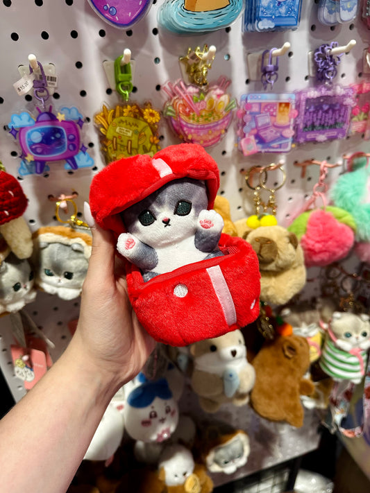 Giftbox cat plushie
