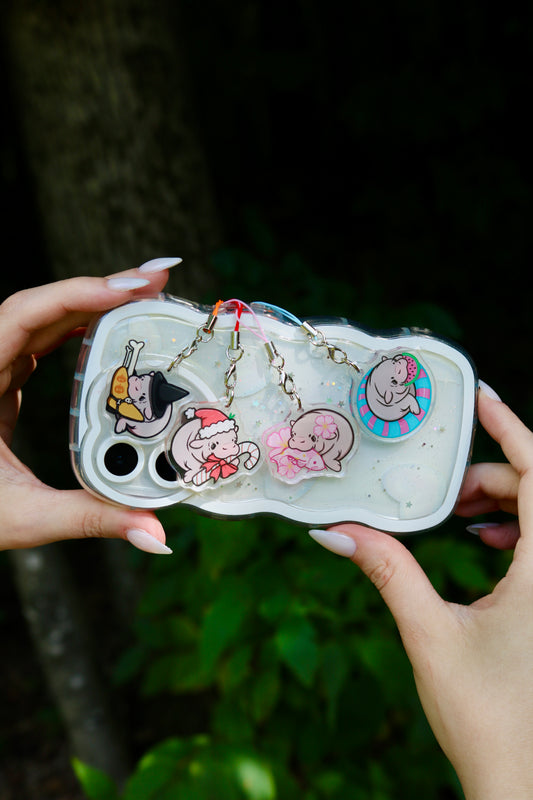 Moo Deng x Koodle Series Phone Charms