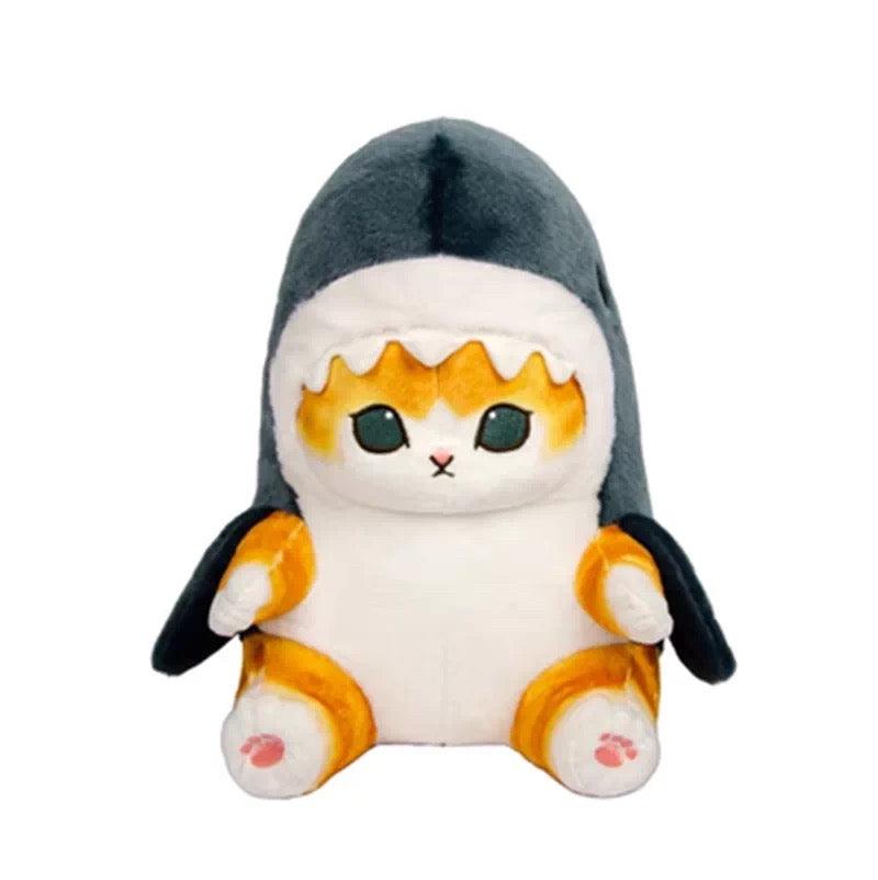 Sharkie cat plushie