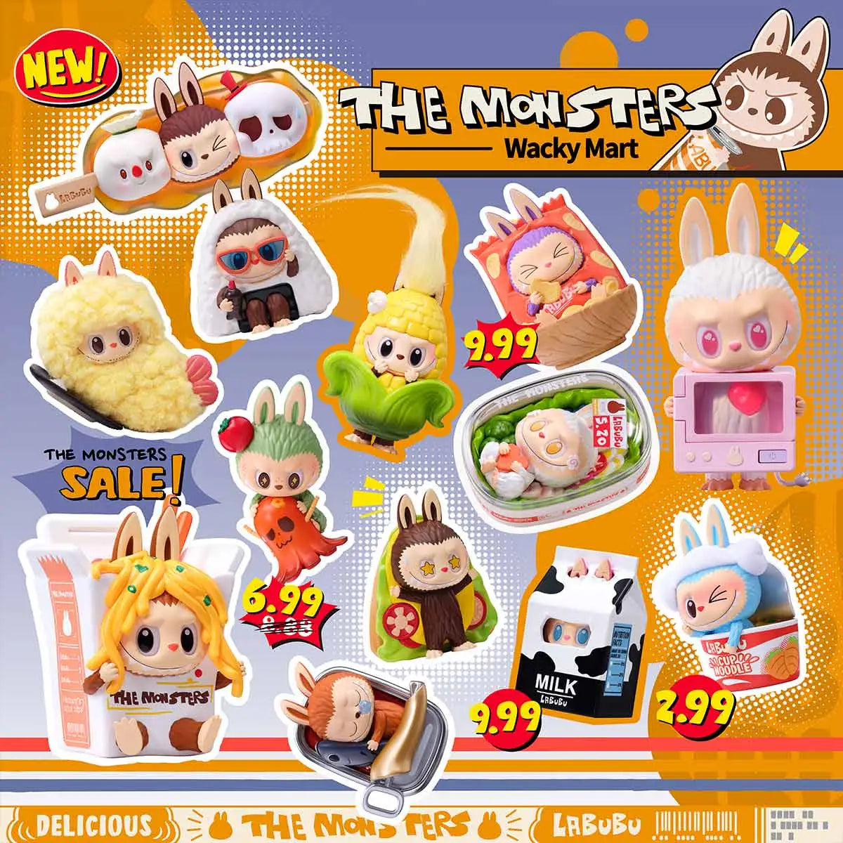 Labubu Wacky Mart Series