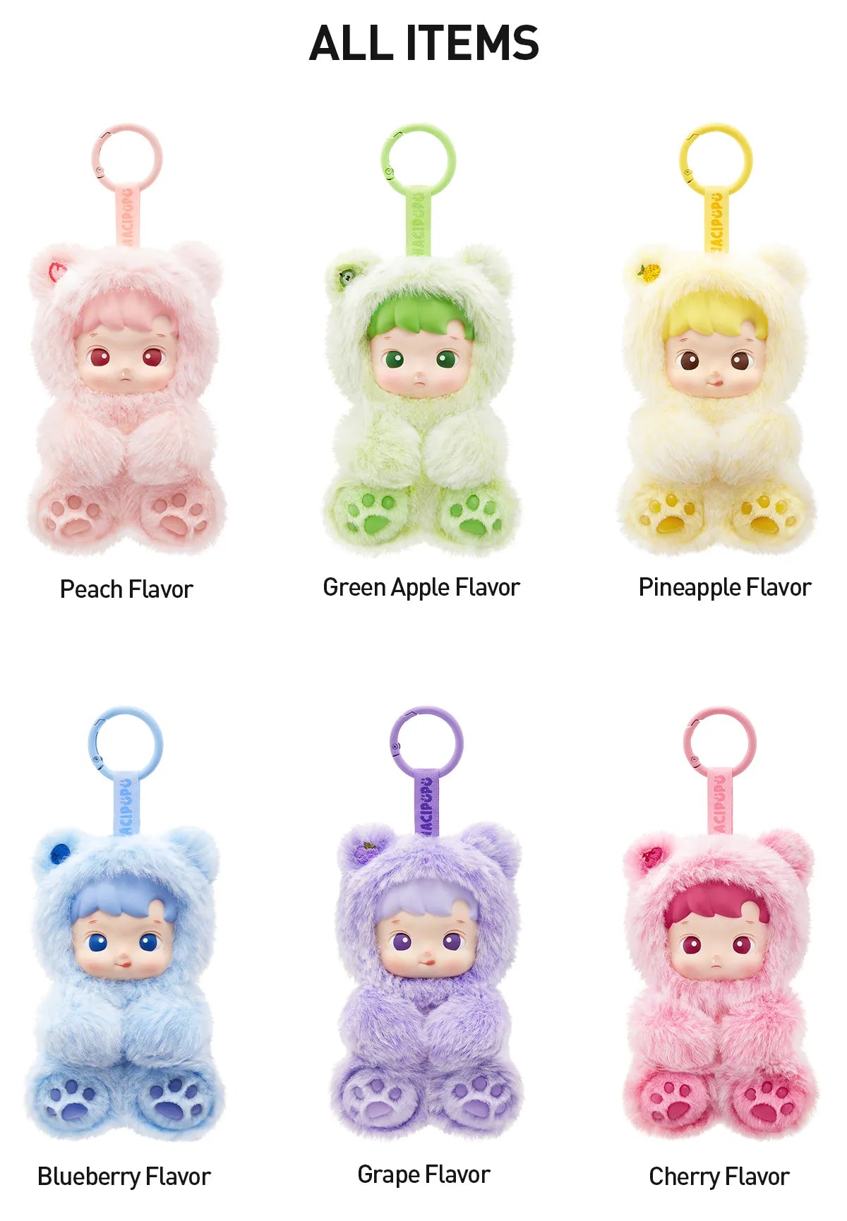 Hachipupu Gummy Bear Blind Box