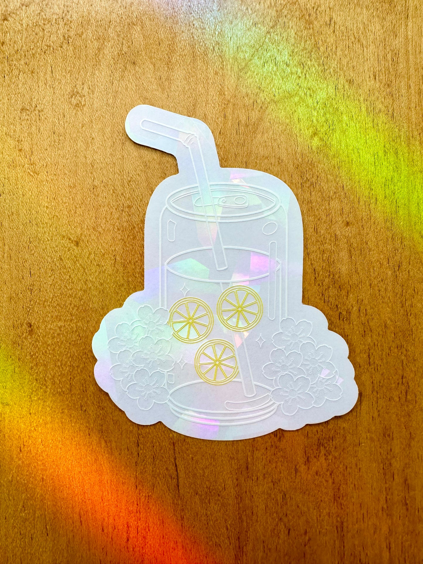 Suncatcher Window Cling - Lemonade