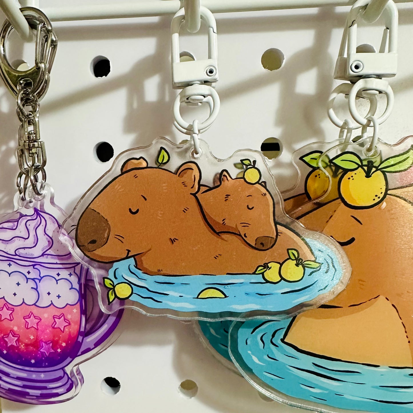 Capybara Keychain