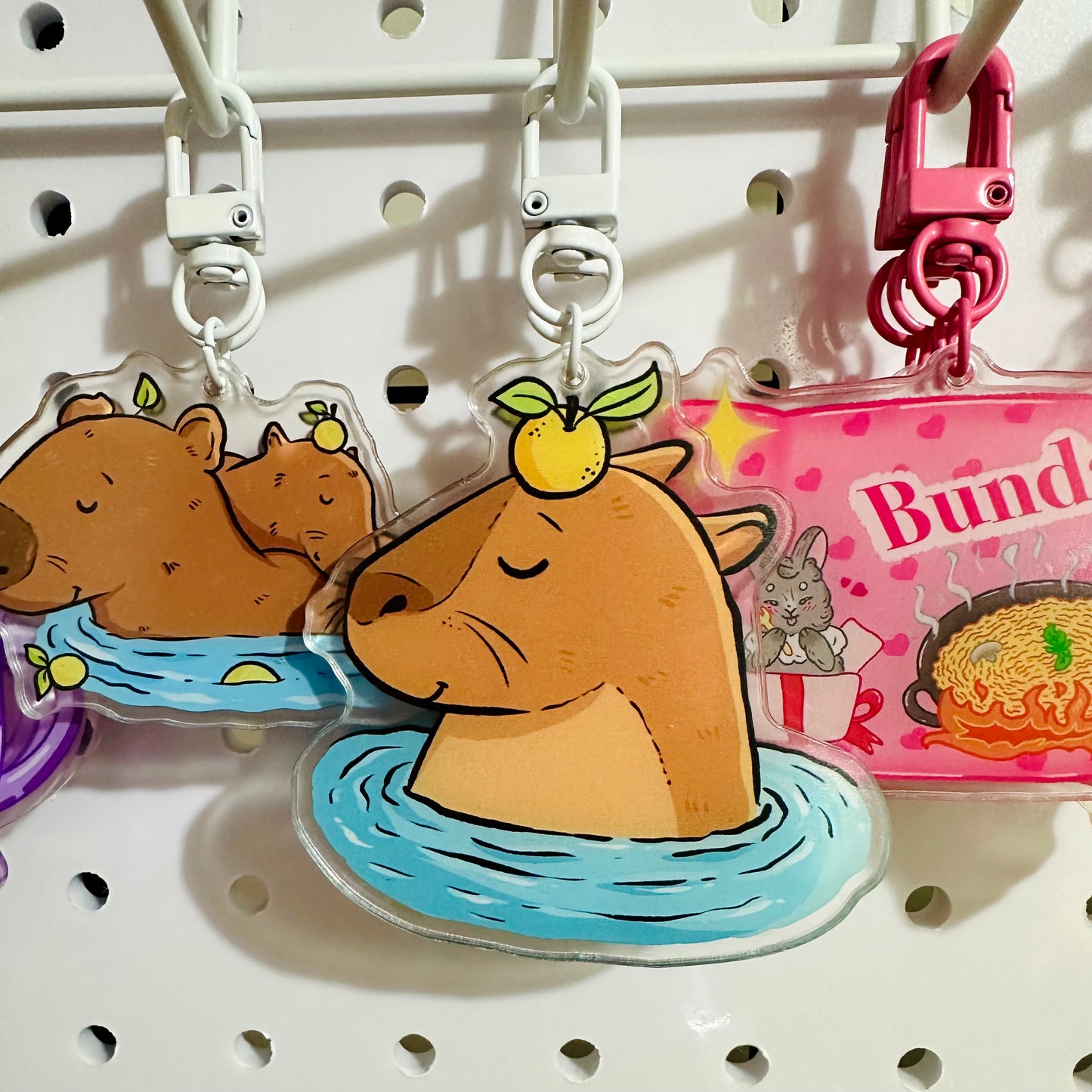 Capybara Keychain
