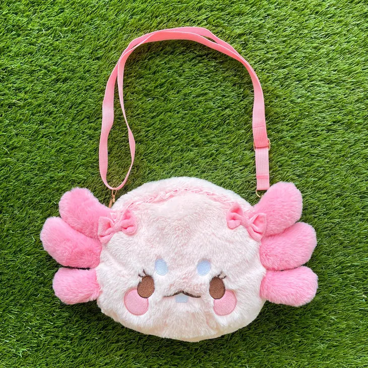 Axolotl Plushie Bag