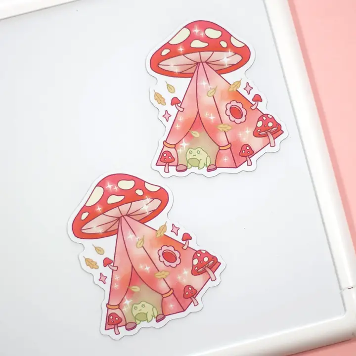 Mushroom Tent Magnet