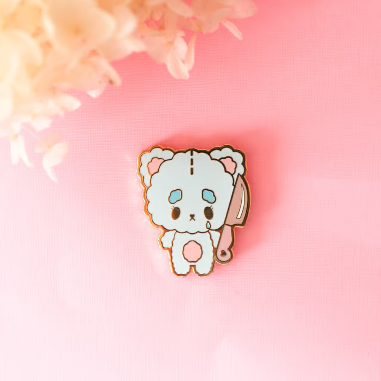 Nube Knife Enamel Pin