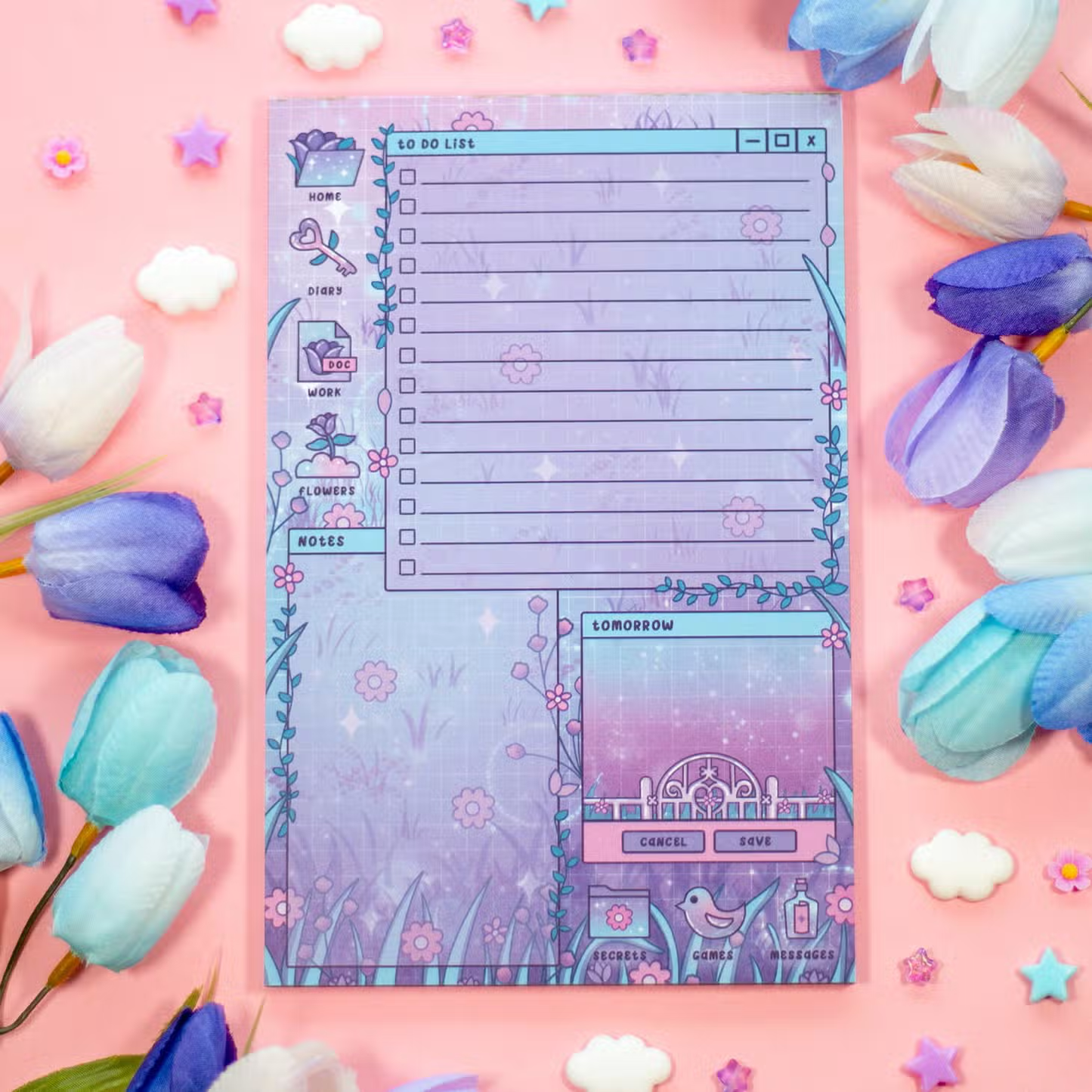 Secret Garden Planner Pad