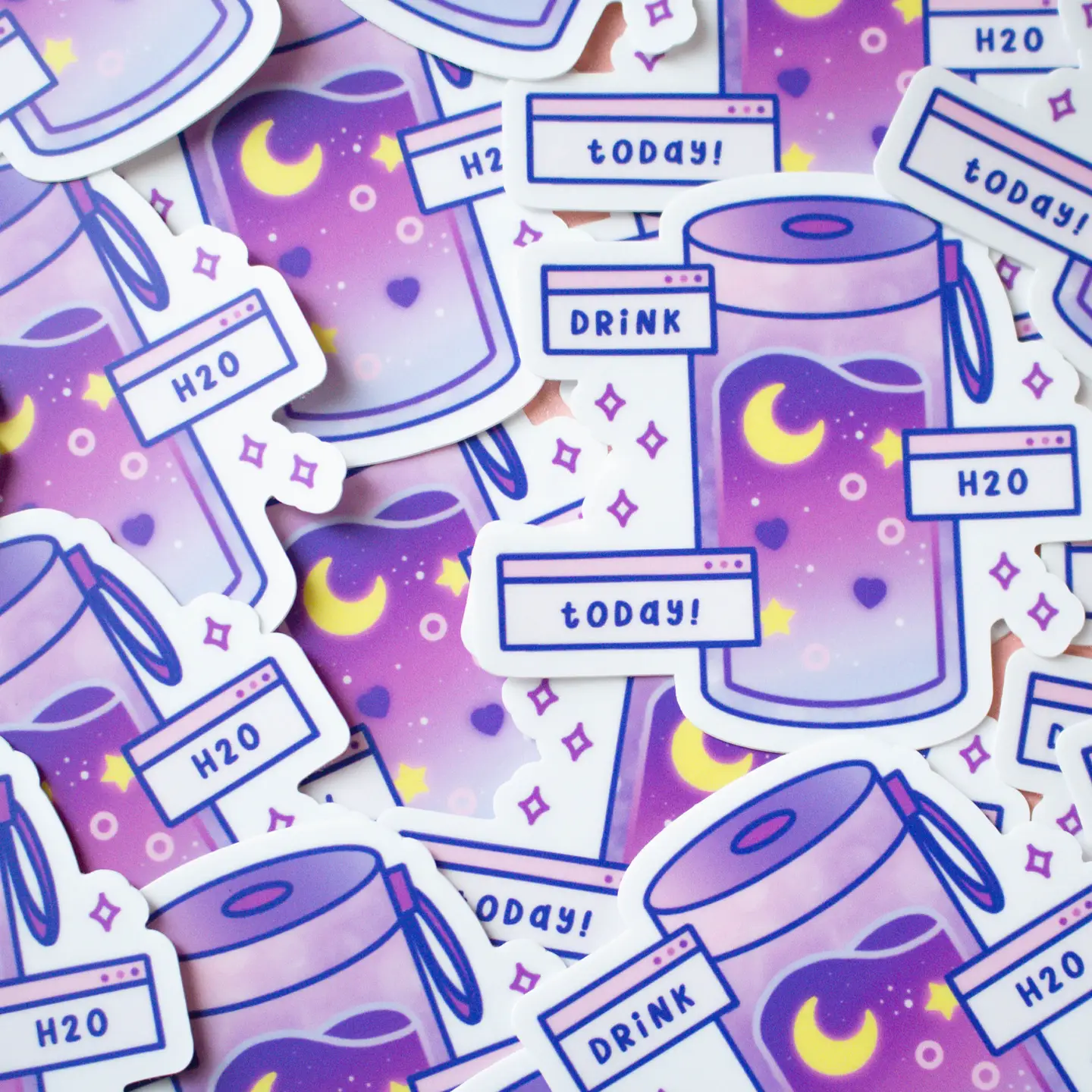 Drink Water Sticker