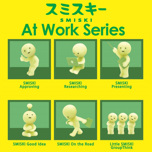 Smiski Work Series Glow in the Dark figure