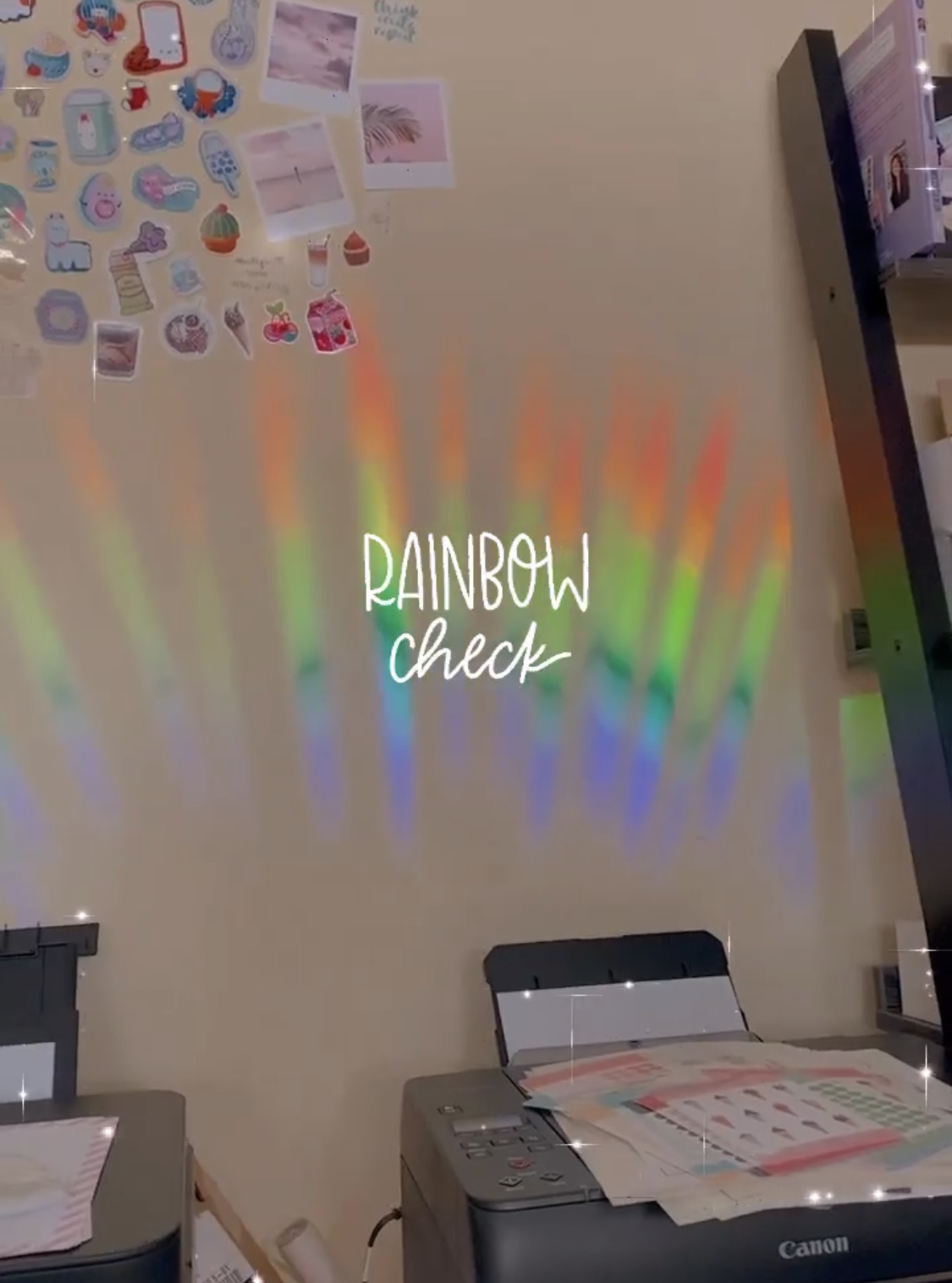 Suncatcher Window Cling - Moon Milk