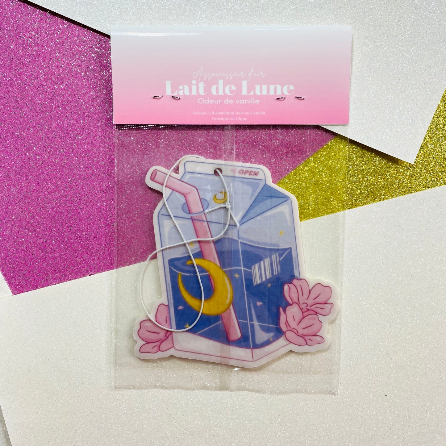 Moon Milk Car Air Freshener