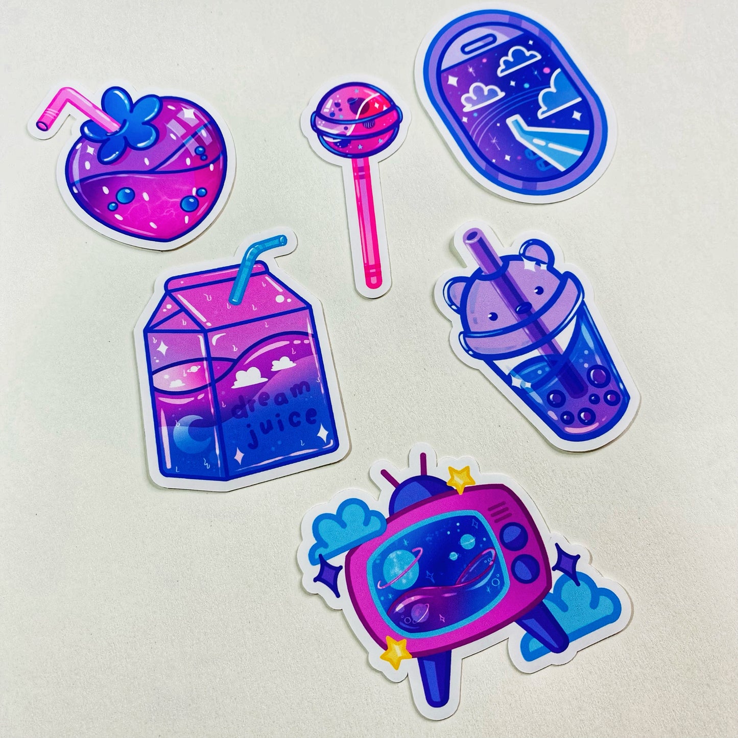 Sticker Pack Jade Lachine x Golden Heart
