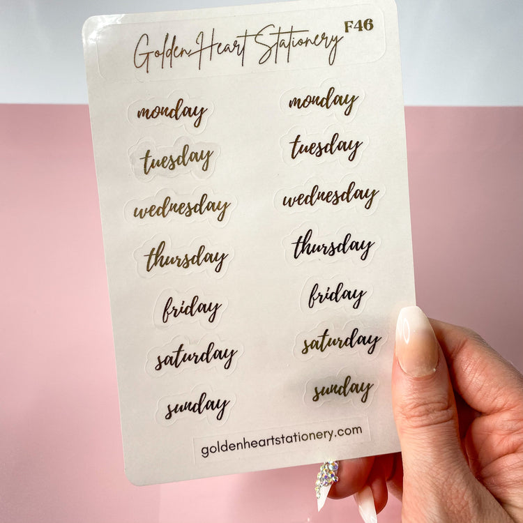 Planner Stickers