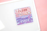 Study Dishwasher Magnet