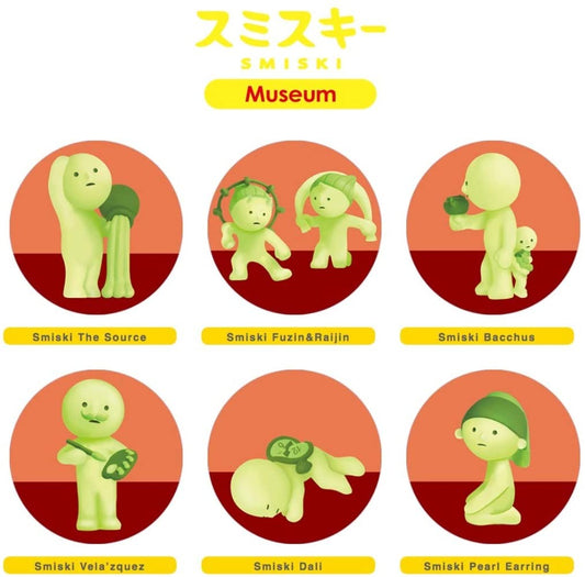 Smiski Museum Series Glow in the Dark figure