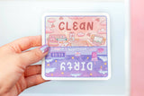 Study Dishwasher Magnet