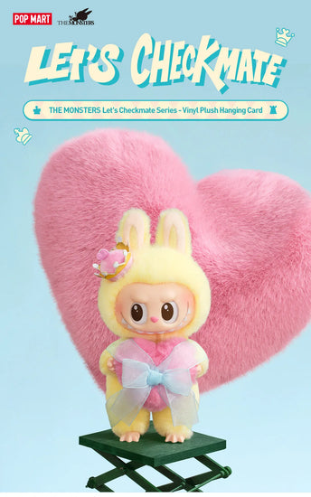 Preorder Labubu Let’s Checkmate Vinyl plush hanging card (1-2 weeks)