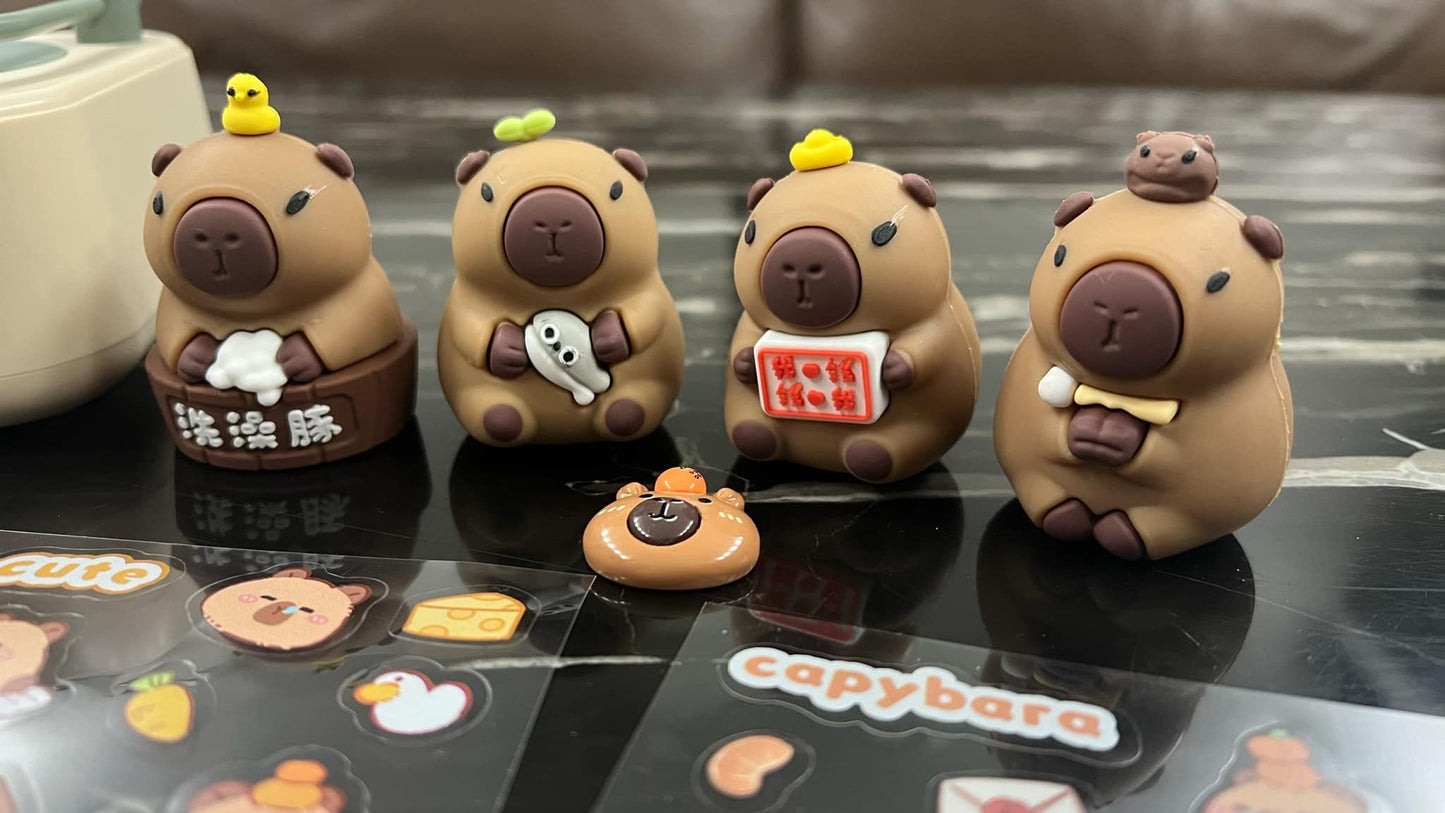 capybara spinning speaker