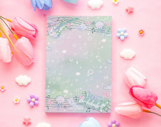 Blooming Records Notepad