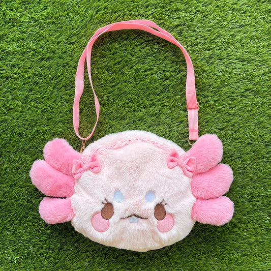 Axolotl Plushie Bag