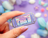 Ticket Enamel Pin
