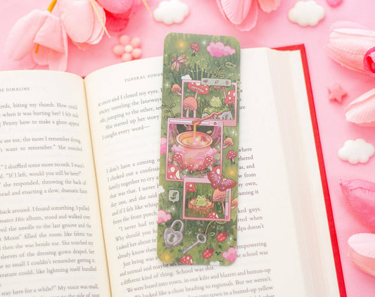 Mushroom Cottagecore Bookmark