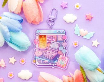 Chill Game Night Keychain
