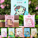 Ice Cream Cow Mystery Enamel Pin
