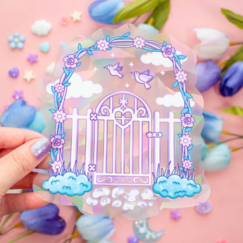 Secret Garden Gate Suncatcher