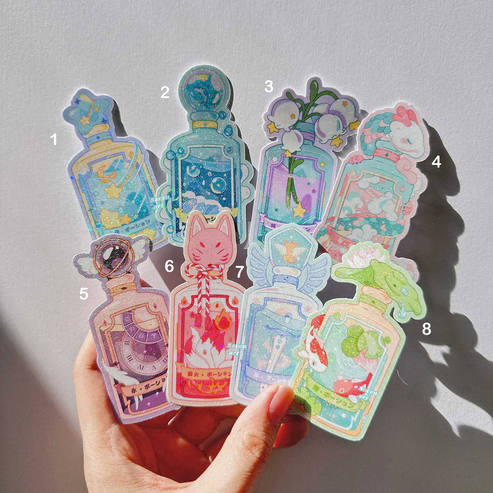 2.0 Enchanted Potions Stickers