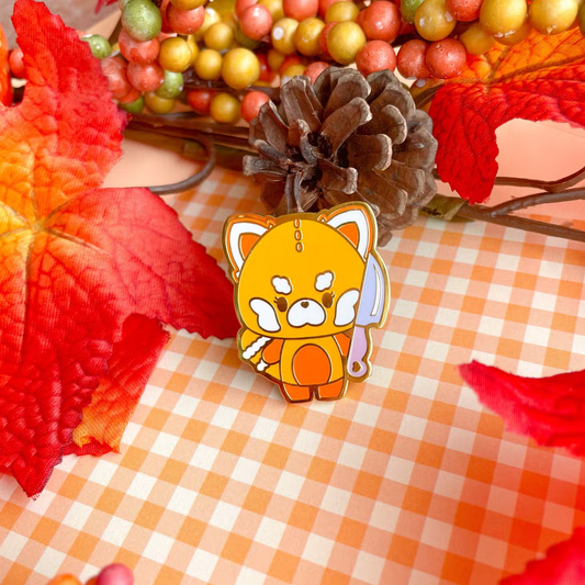 Red Panda Enamel Pin