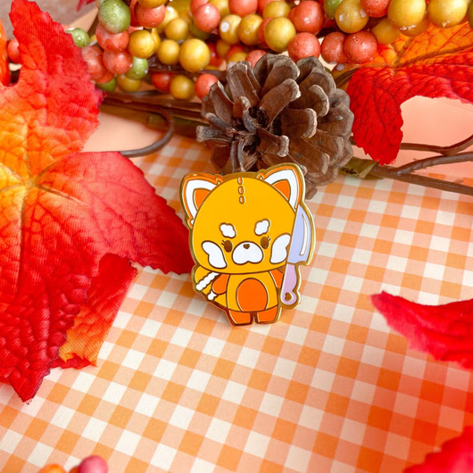 Red Panda Enamel Pin