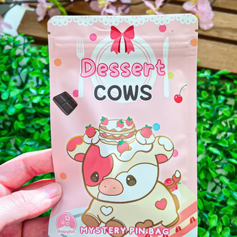 Dessert Cow Mystery Enamel Pin