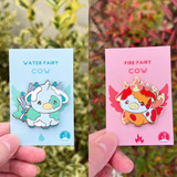 Fairy Cow Mystery Enamel Pin