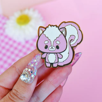 Skunk Enamel Pin