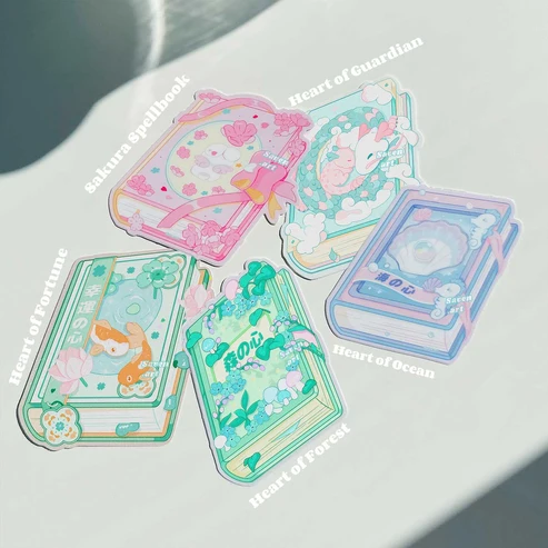 2.0 Enchanted Potion and Spell Books Sticker