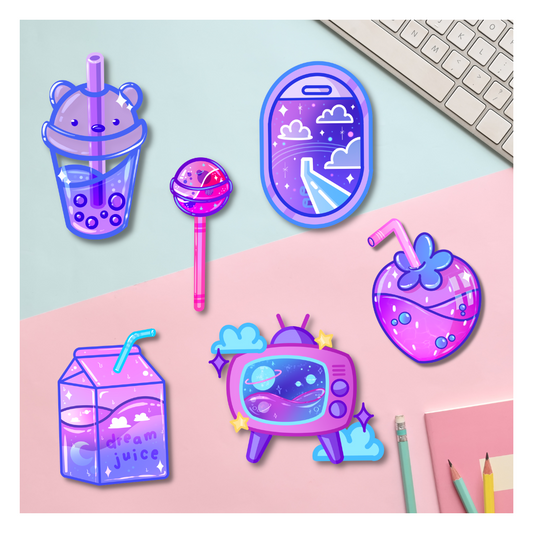 Sticker Pack Jade Lachine x Golden Heart